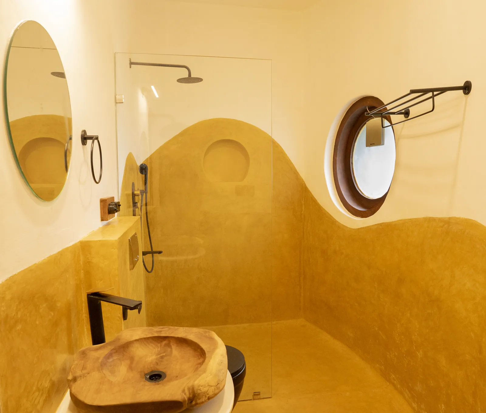 The Nest — the bathroom shower